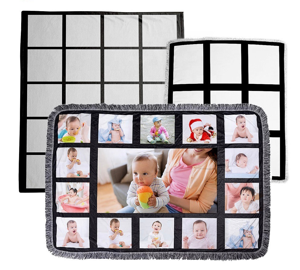 Sublimation Blanket 9 Panel (Woven)