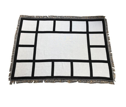 Sublimation 15 Panel Woven blanket
