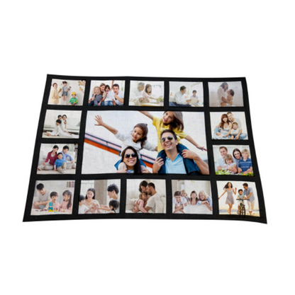 Sublimation 15 Panel Woven blanket
